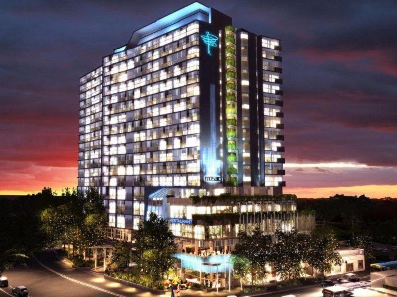 Alpha Mosaic Hotel Fortitude Valley Брисбен Экстерьер фото